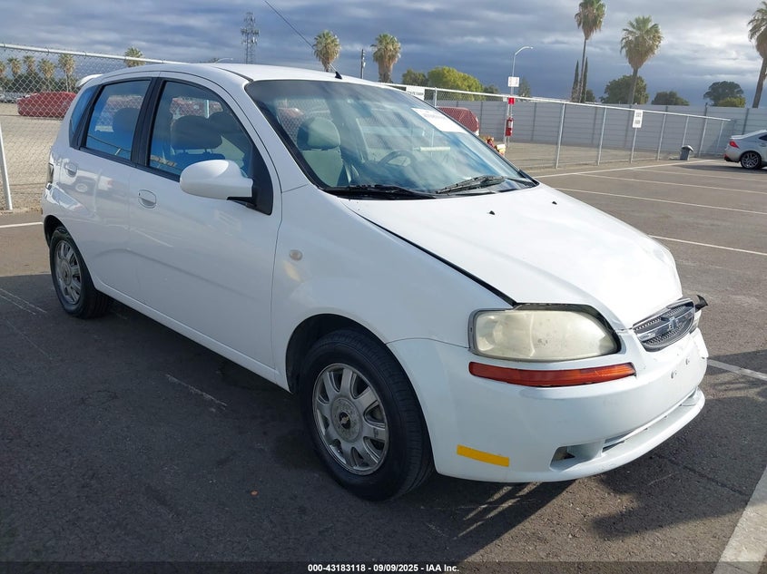 KL1TG62645B316808 2005 Chevrolet Aveo Lt auction photo 1