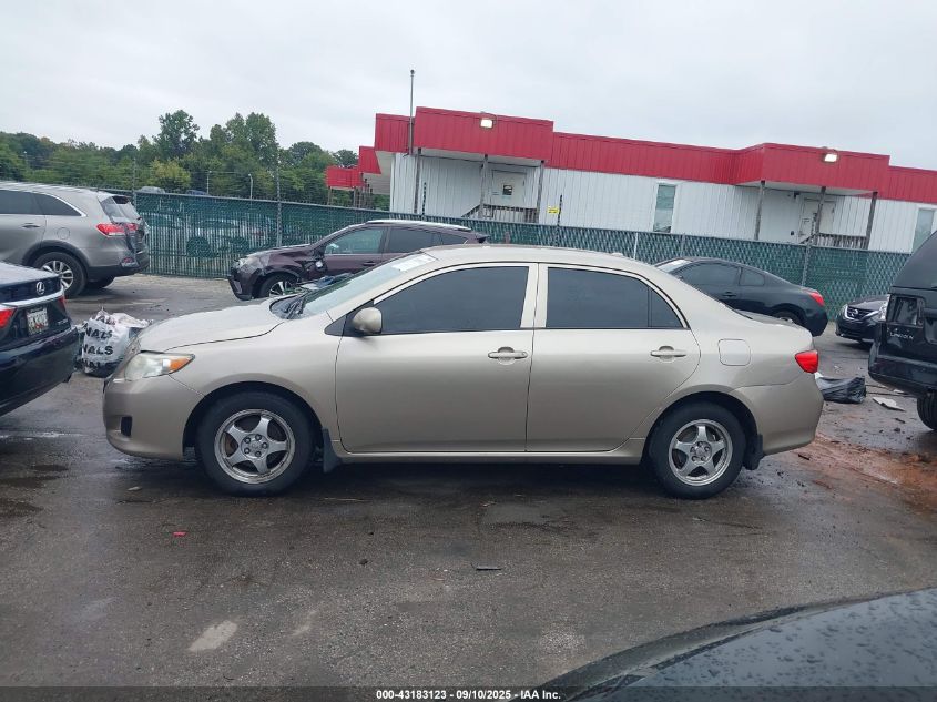 2009 Toyota Corolla Le VIN: 2T1BU40EX9C169221 Lot: 43183123