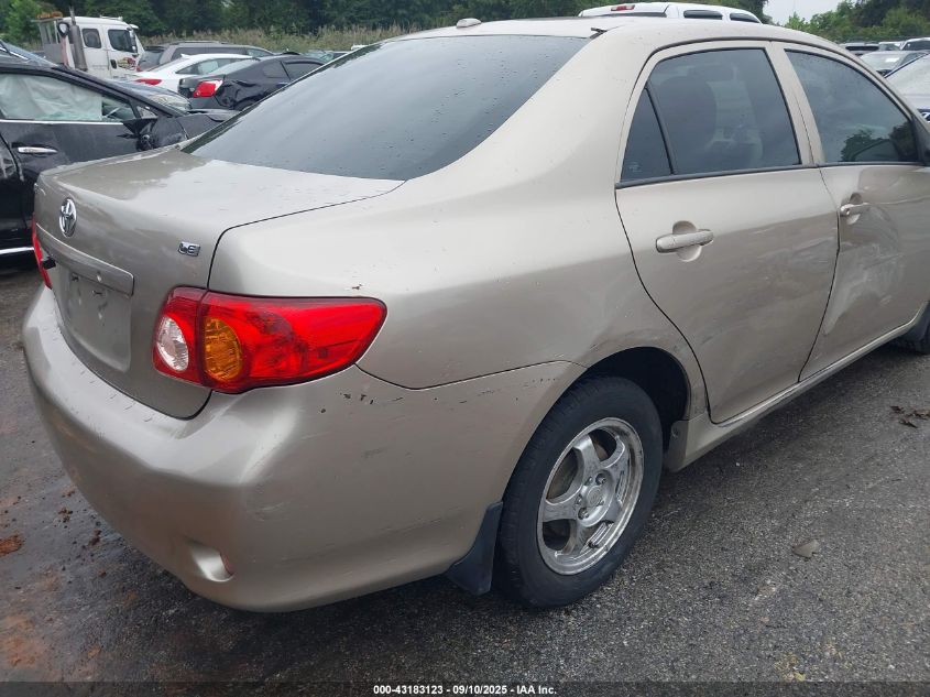 2009 Toyota Corolla Le VIN: 2T1BU40EX9C169221 Lot: 43183123