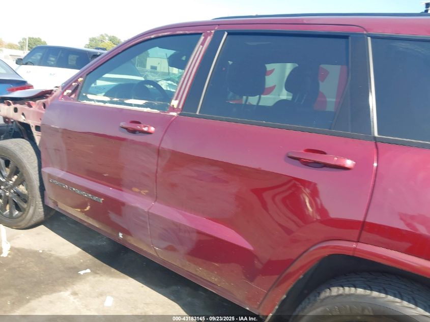 2018 Jeep Grand Cherokee Altitude 4X4 VIN: 1C4RJFAG9JC249352 Lot: 43183145