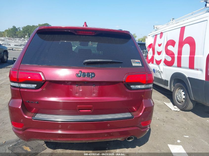 2018 Jeep Grand Cherokee Altitude 4X4 VIN: 1C4RJFAG9JC249352 Lot: 43183145