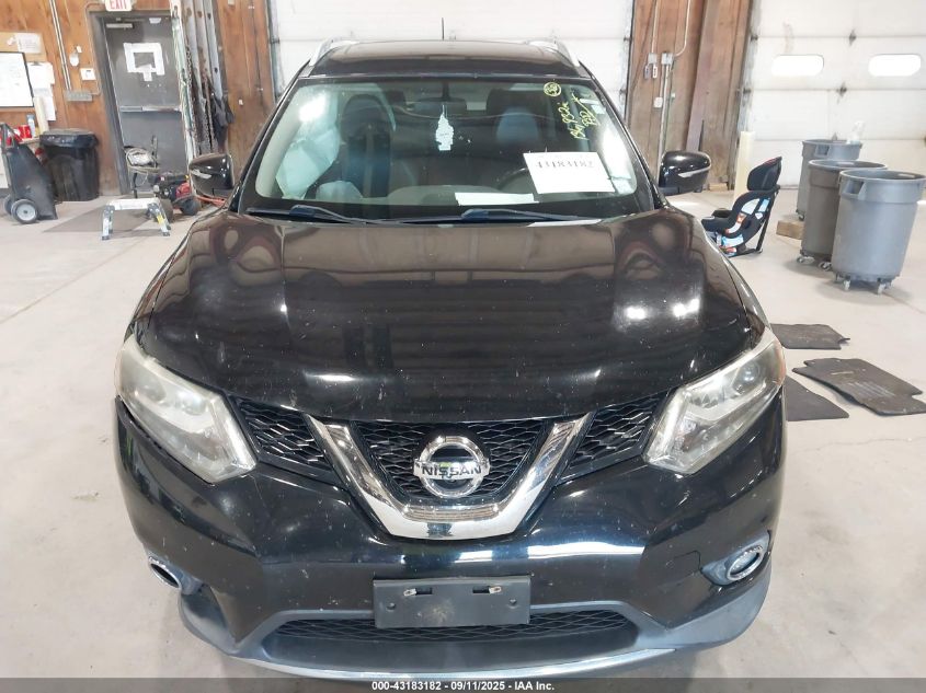 2015 Nissan Rogue Sl VIN: 5N1AT2MV6FC797418 Lot: 43183182