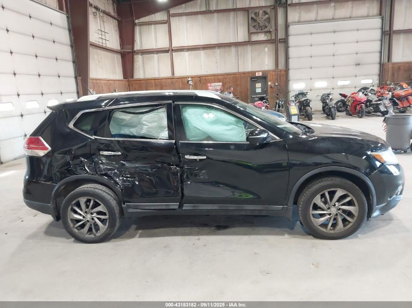 2015 Nissan Rogue Sl VIN: 5N1AT2MV6FC797418 Lot: 43183182