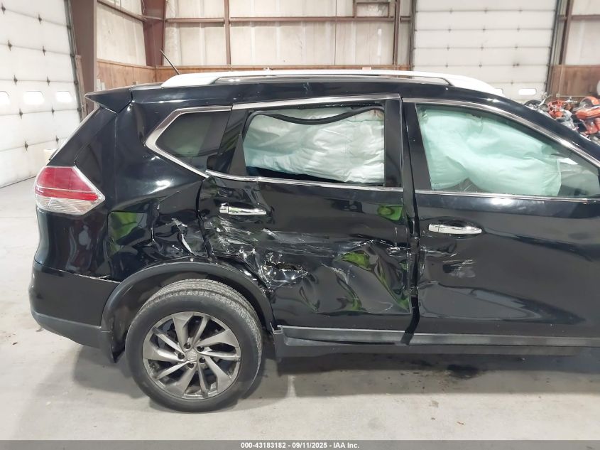 2015 Nissan Rogue Sl VIN: 5N1AT2MV6FC797418 Lot: 43183182