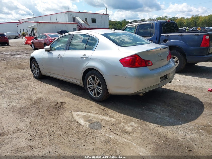 2013 INFINITI G37X - JN1CV6AR8DM751850