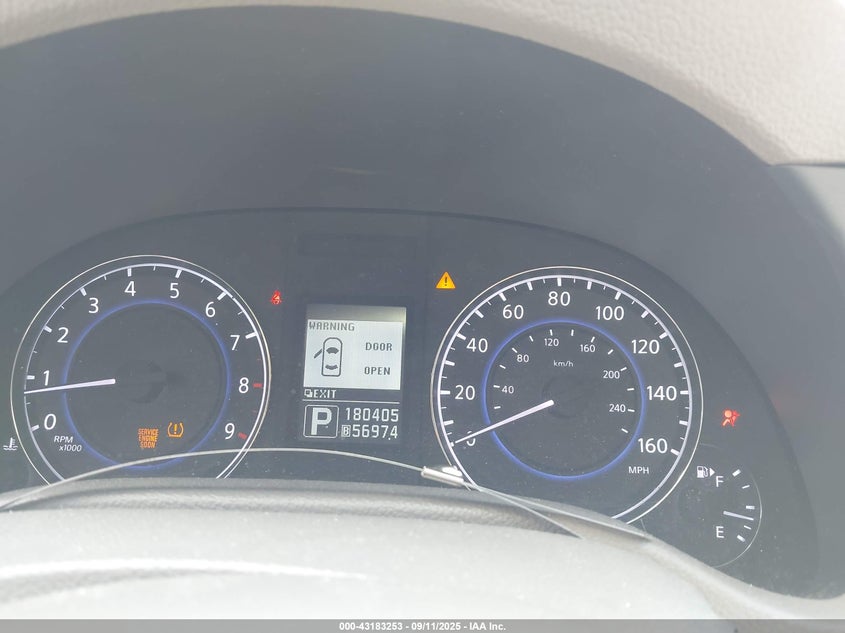 2013 INFINITI G37X - JN1CV6AR8DM751850