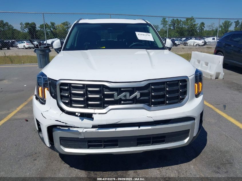 2024 Kia Telluride S VIN: 5XYP6DGC2RG546875 Lot: 43183276