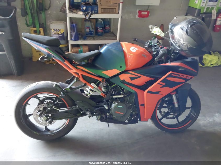 2022 Ktm 390 Rc VIN: MD2JYJ40XNC215463 Lot: 43183280