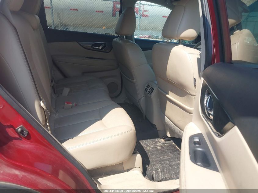 2015 Nissan Rogue Sl VIN: 5N1AT2MTXFC791121 Lot: 43183300