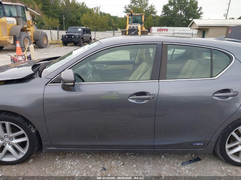 2014 Lexus Ct 200H VIN: JTHKD5BH0E2207141 Lot: 43183336