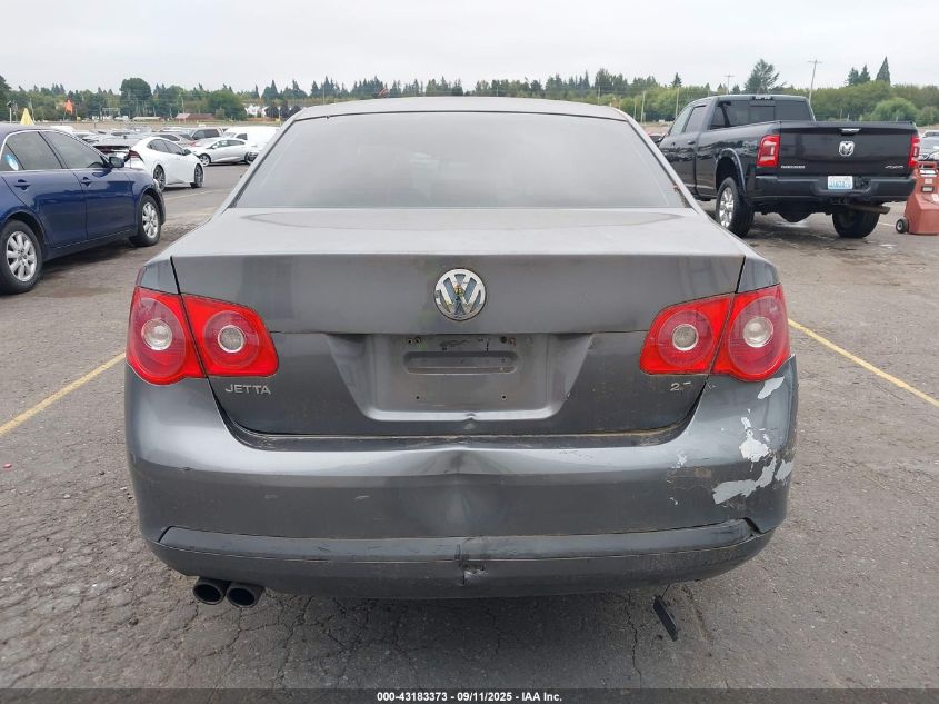 2006 Volkswagen Jetta Value Edition VIN: 3VWPF81K16M692980 Lot: 43183373