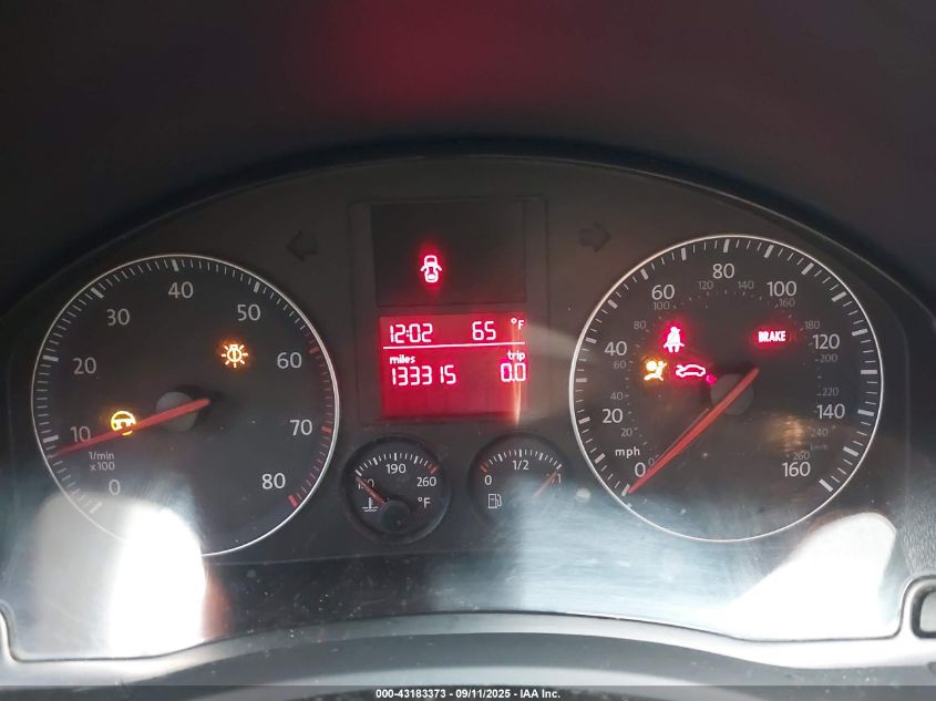 2006 Volkswagen Jetta Value Edition VIN: 3VWPF81K16M692980 Lot: 43183373