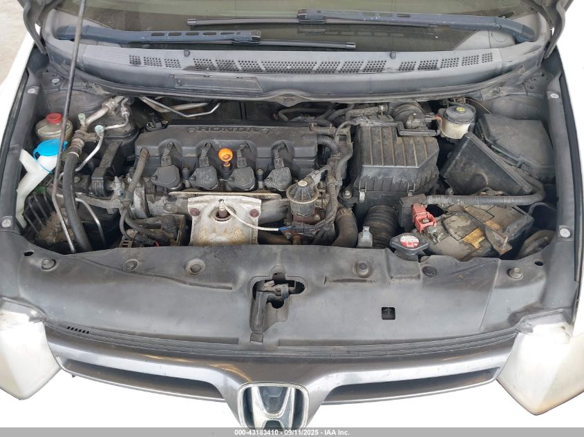 2008 Honda Civic Lx VIN: 2HGFG12678H566999 Lot: 43183410