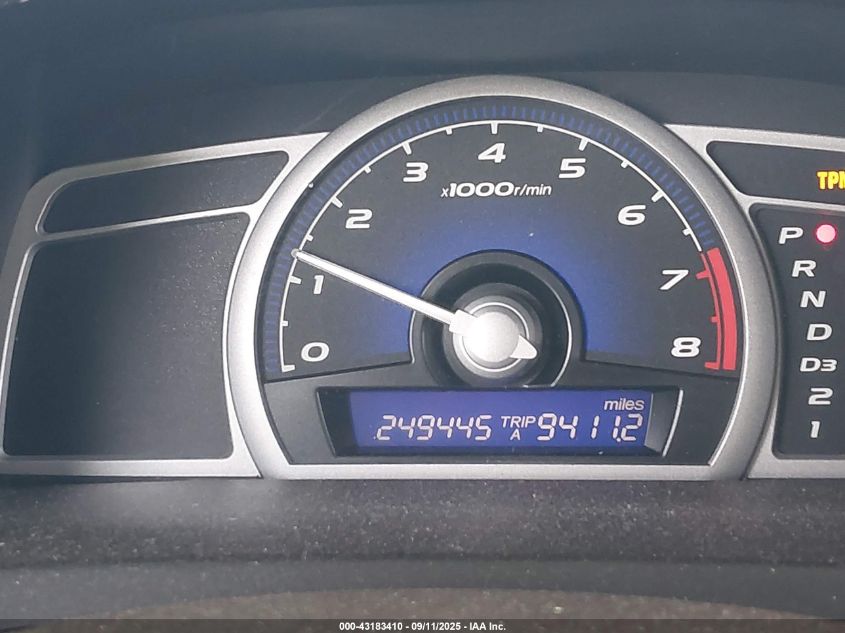 2008 Honda Civic Lx VIN: 2HGFG12678H566999 Lot: 43183410