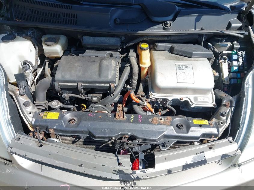 2008 Toyota Prius Standard VIN: JTDKB20U287784735 Lot: 43183434