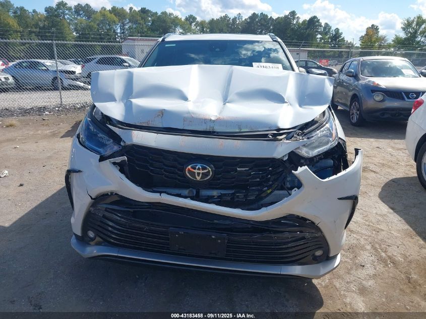 2023 Toyota Highlander Xse VIN: 5TDKDRAH5PS025330 Lot: 43183458