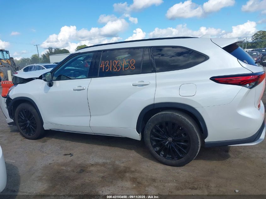 2023 Toyota Highlander Xse VIN: 5TDKDRAH5PS025330 Lot: 43183458