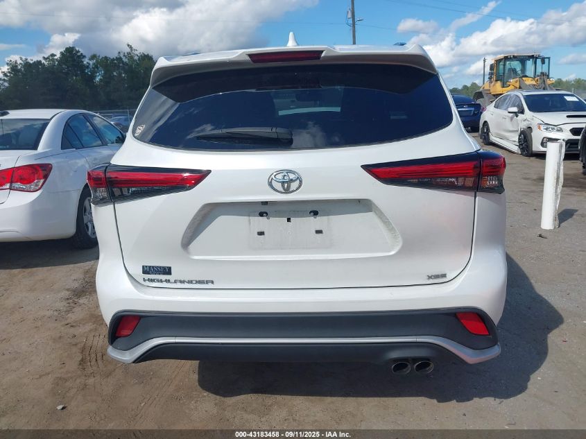 2023 Toyota Highlander Xse VIN: 5TDKDRAH5PS025330 Lot: 43183458