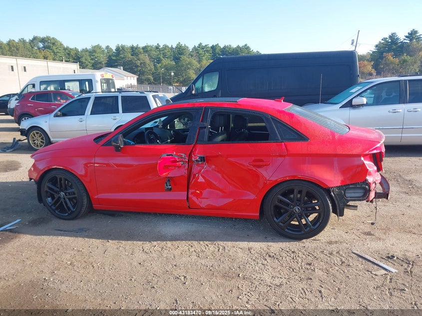 2017 Audi A3 2.0T Premium VIN: WAUB8GFF1H1068199 Lot: 43183470