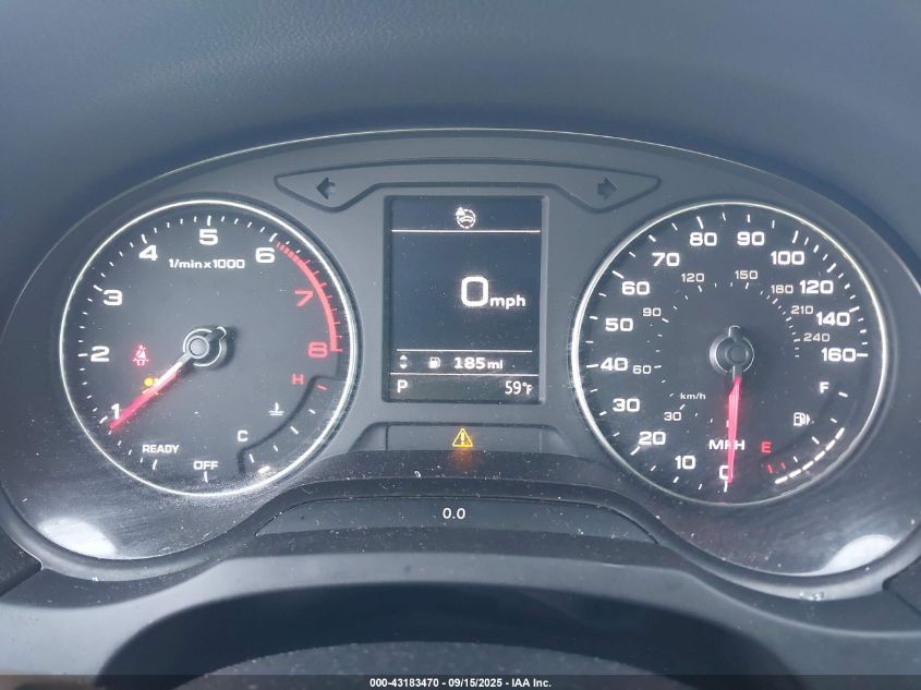 2017 Audi A3 2.0T Premium VIN: WAUB8GFF1H1068199 Lot: 43183470