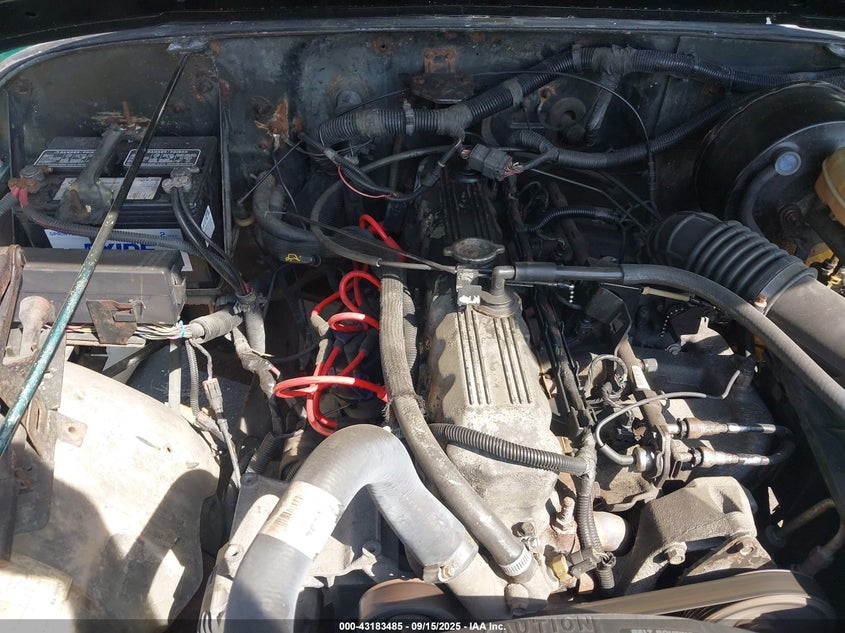 1995 Jeep Wrangler / Yj Sahara VIN: 1J4FY49S0SP223979 Lot: 43183485