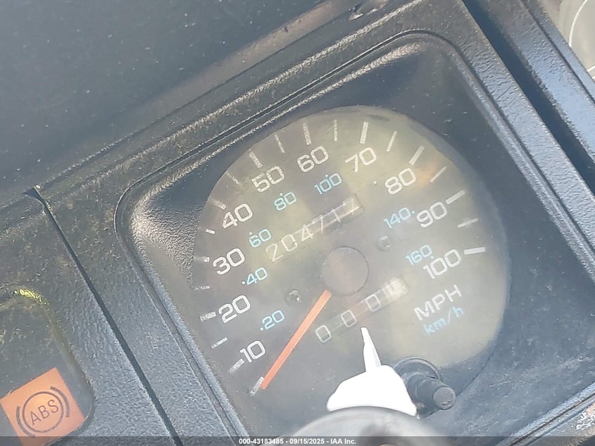 1995 Jeep Wrangler / Yj Sahara VIN: 1J4FY49S0SP223979 Lot: 43183485