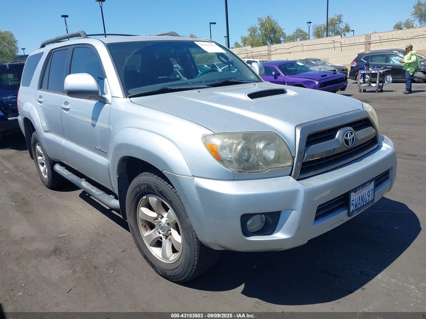 2006 Toyota 4Runner Sr5 Sport V6 silver other gasoline JTEZU14R360081705 photo #1