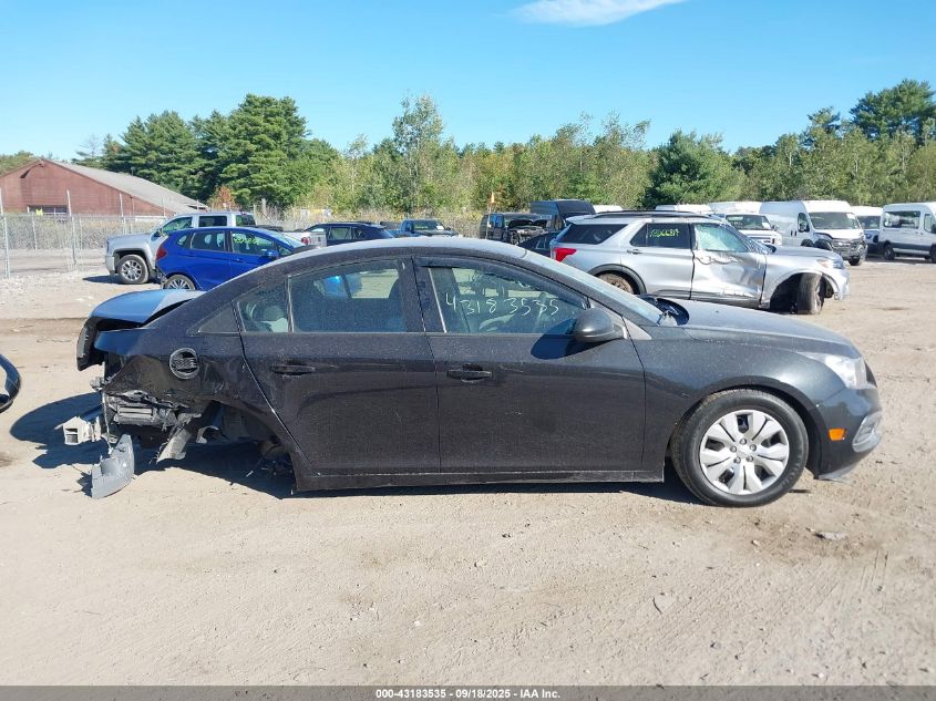 2015 Chevrolet Cruze Ls Auto VIN: 1G1PA5SH1F7151871 Lot: 43183535