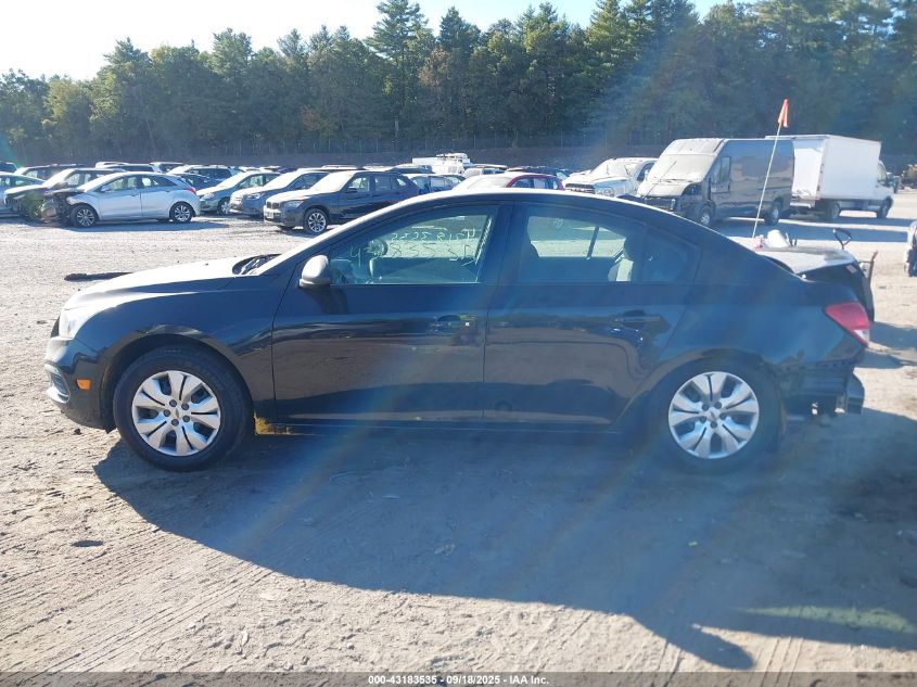 2015 Chevrolet Cruze Ls Auto VIN: 1G1PA5SH1F7151871 Lot: 43183535