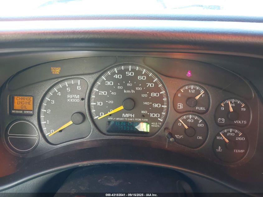 2000 Chevrolet Silverado 1500 Ls VIN: 1GCEK19T4YE197515 Lot: 43183541