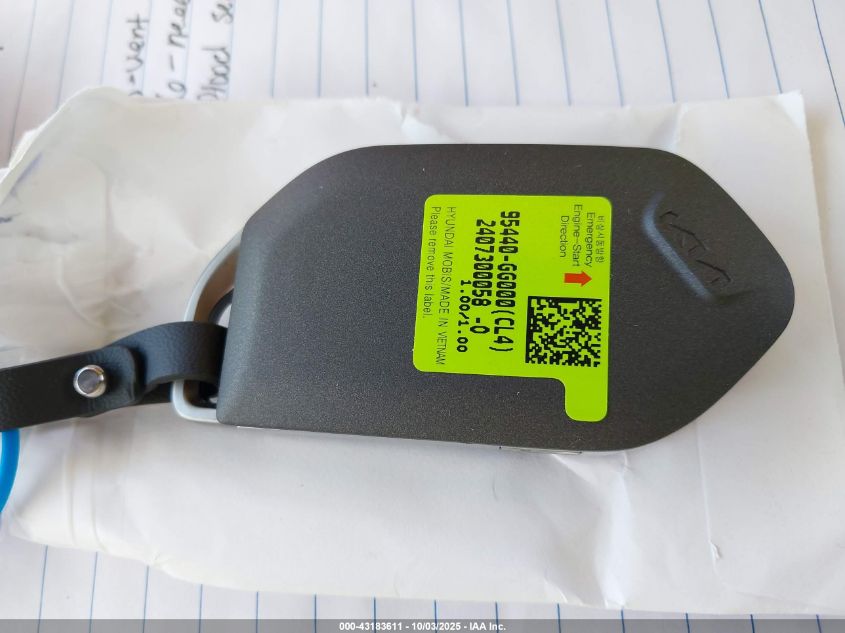 2025 Kia K4 Lxs VIN: 3KPFT4DE5SE037893 Lot: 43183611