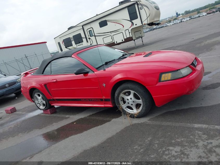 2002 Ford Mustang VIN: 1FAFP44492F239708 Lot: 43183612