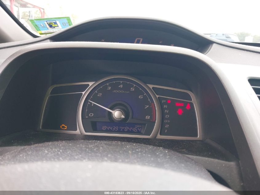 2010 Honda Civic Lx-S VIN: 2HGFA1F68AH531289 Lot: 43183623