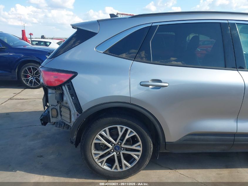 2021 Ford Escape Sel VIN: 1FMCU0H61MUA57280 Lot: 43183631