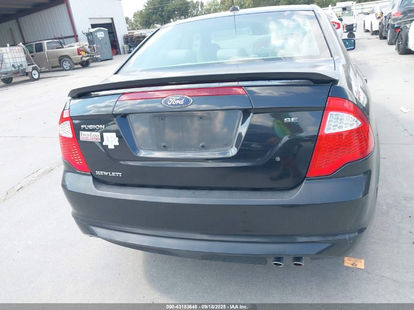 2010 Ford Fusion Se VIN: 3FAHP0HA2AR360826 Lot: 43183648