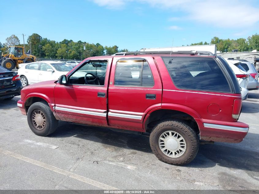 1997 GMC Jimmy Sls VIN: 1GKDT13W0V2515515 Lot: 43183699