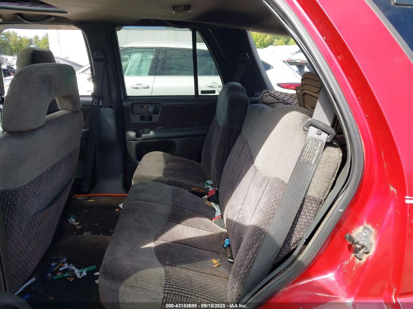 1997 GMC Jimmy Sls VIN: 1GKDT13W0V2515515 Lot: 43183699