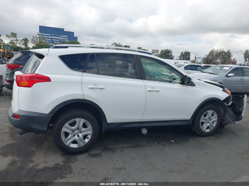 2015 Toyota Rav4 Le VIN: JTMZFREV2FD074424 Lot: 43183776