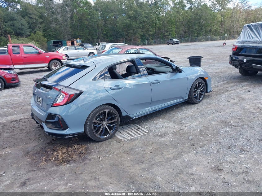 VIN SHHFK7H90MU210555 2021 HONDA CIVIC SPORT TOURING