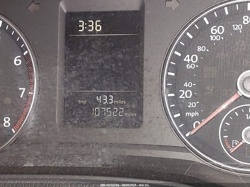 2015 Volkswagen Passat 1.8T Limited Edition VIN: 1VWAS7A34FC090158 Lot: 43183784