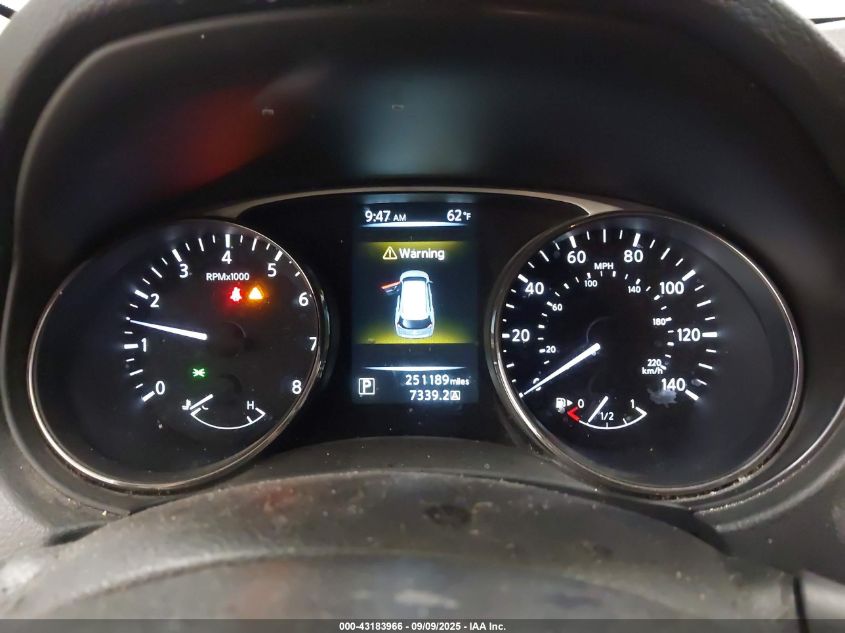 2016 Nissan Rogue Sv VIN: KNMAT2MV4GP594672 Lot: 43183966