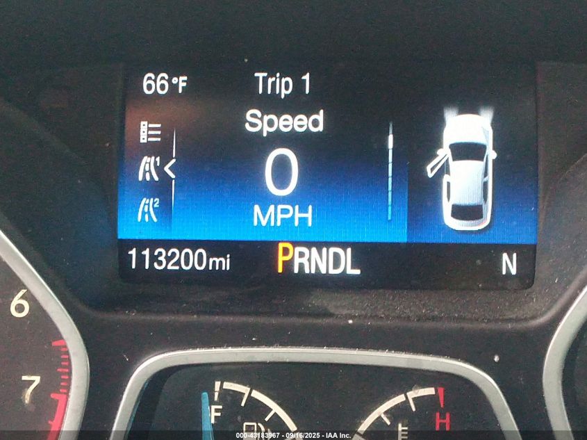 2017 Ford Focus Se VIN: 1FADP3F26HL281132 Lot: 43183967