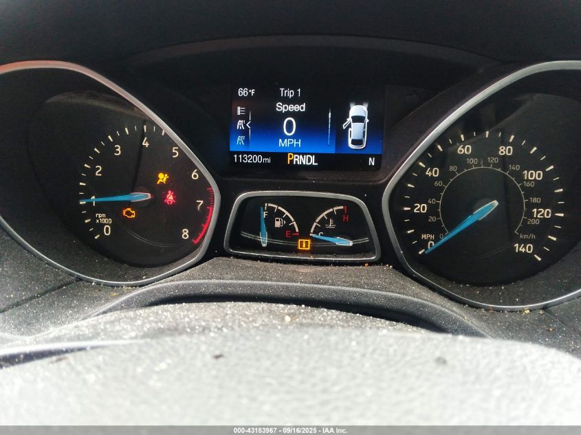 2017 Ford Focus Se VIN: 1FADP3F26HL281132 Lot: 43183967