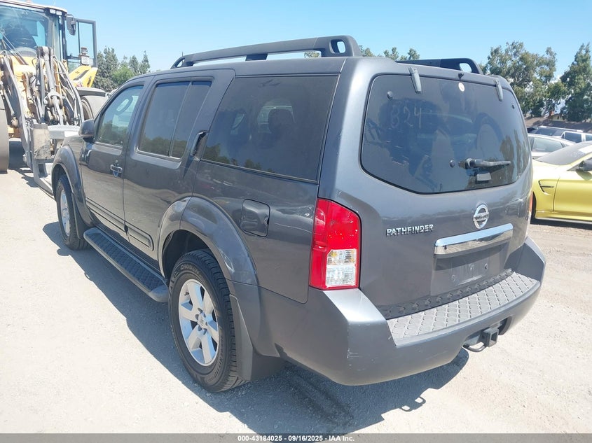 Vin: 5n1ar1nn3bc614669, lot: 43678441, nissan pathfinder sv 20113