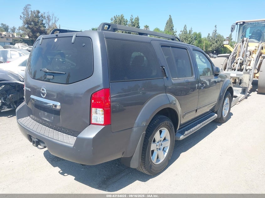 Vin: 5n1ar1nn3bc614669, lot: 43678441, nissan pathfinder sv 20114