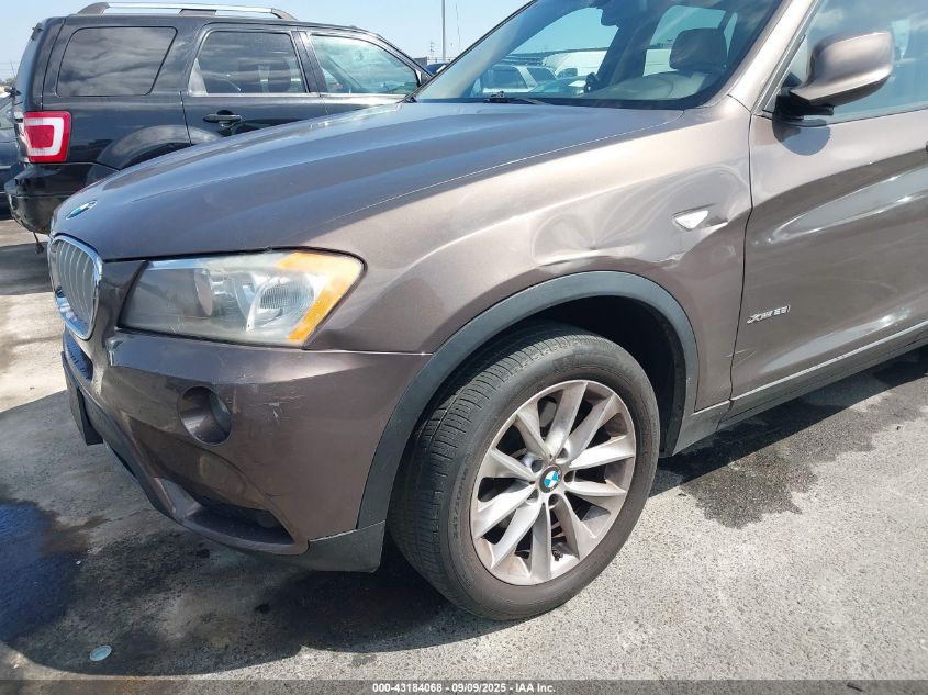 2014 BMW X3 xDrive28I VIN: 5UXWX9C58E0D40877 Lot: 43184068