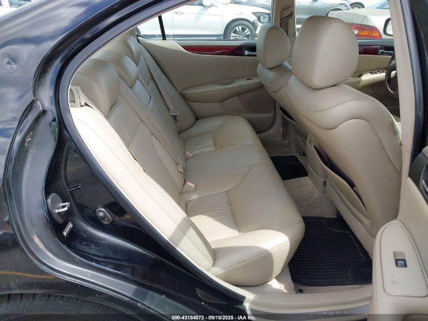 2004 Lexus Es 330 VIN: JTHBA30G345037622 Lot: 43184073