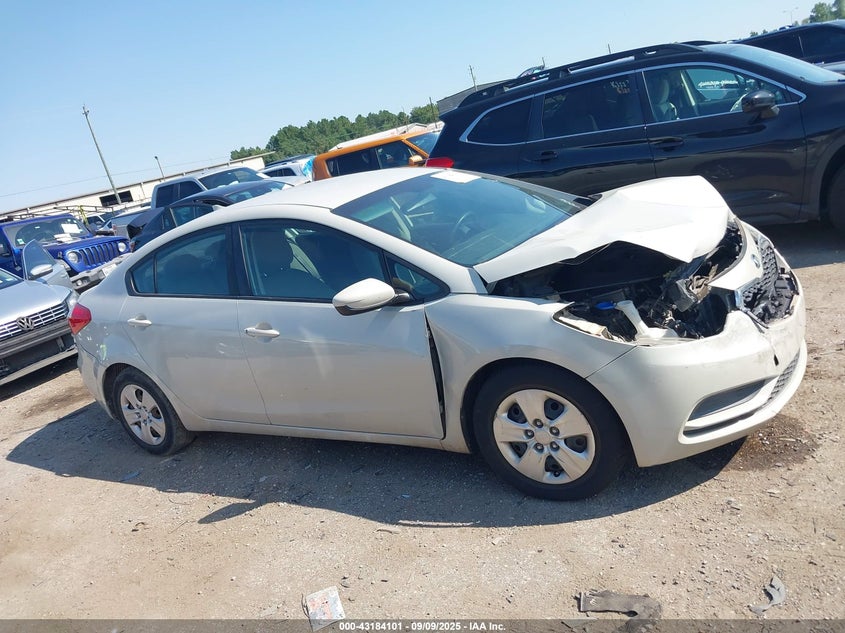 2015 Kia Forte Lx VIN: KNAFK4A66F5380226 Lot: 43184101