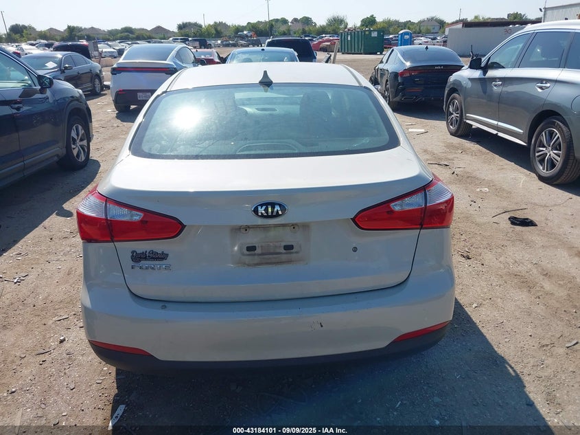 2015 Kia Forte Lx VIN: KNAFK4A66F5380226 Lot: 43184101