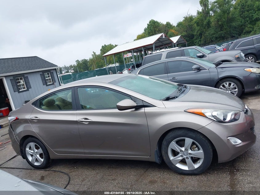 2013 HYUNDAI ELANTRA GLS - 5NPDH4AE9DH179160